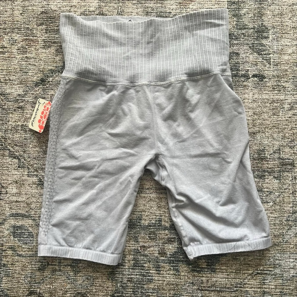 NWT Free People Good Karma bike shorts.